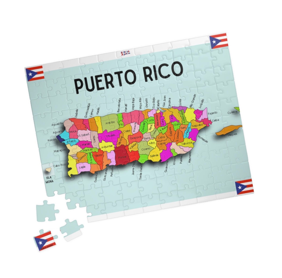 Puerto Rico Map Puzzle