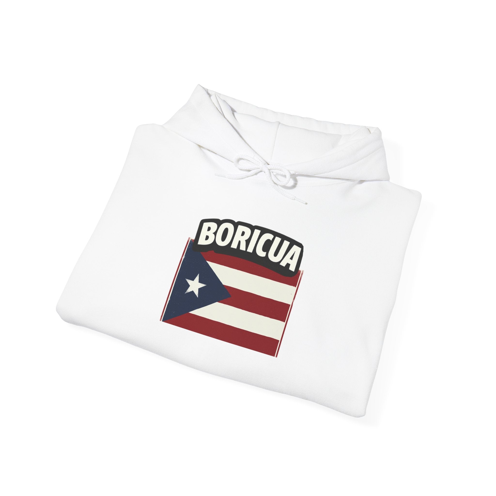 Boricua Bowl Hoodie — Puerto Rican Flag Football Logo Sweatshirt