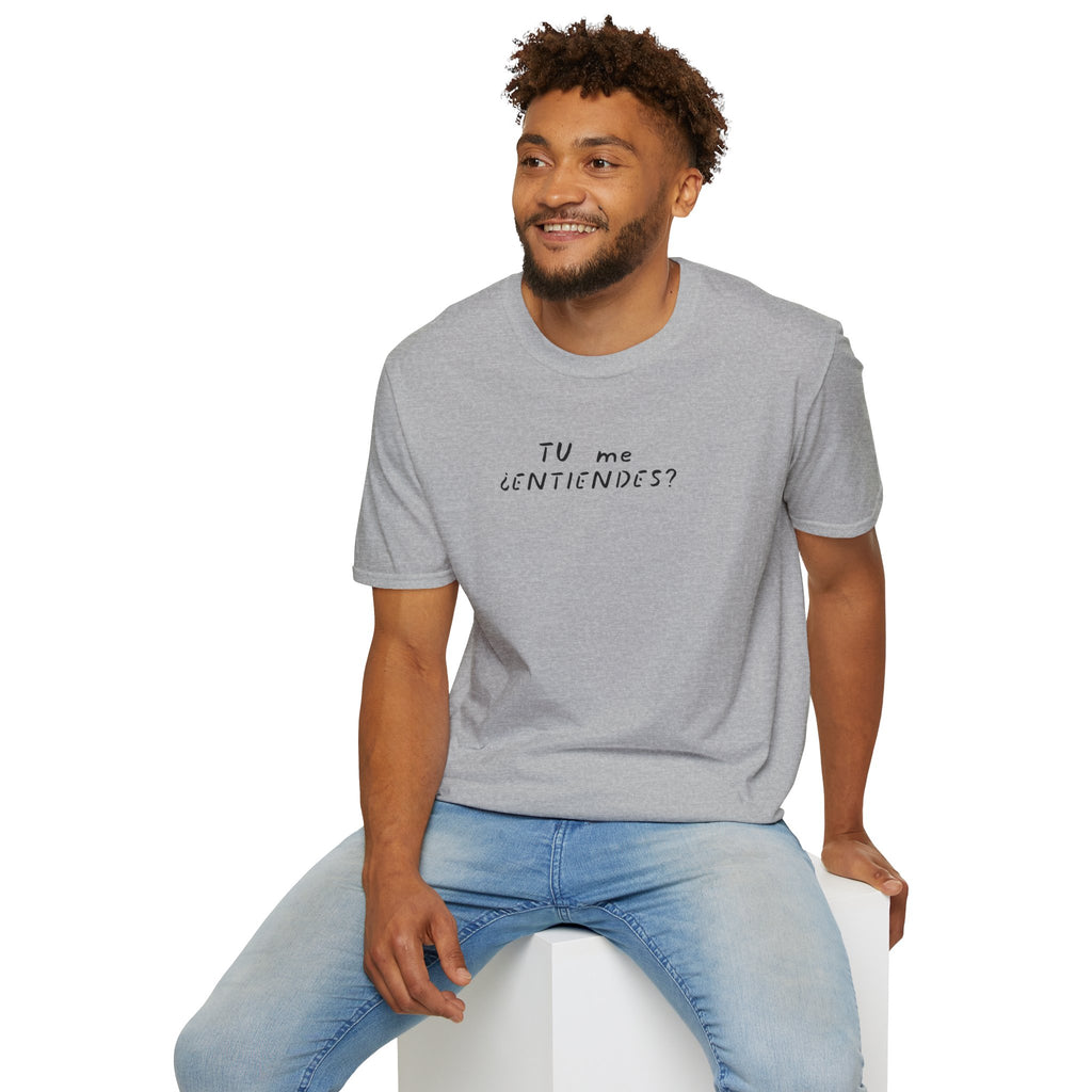 T-Shirt — "¿Tú Me Entiendes?" Puerto Rican Coquí Hat Graphic