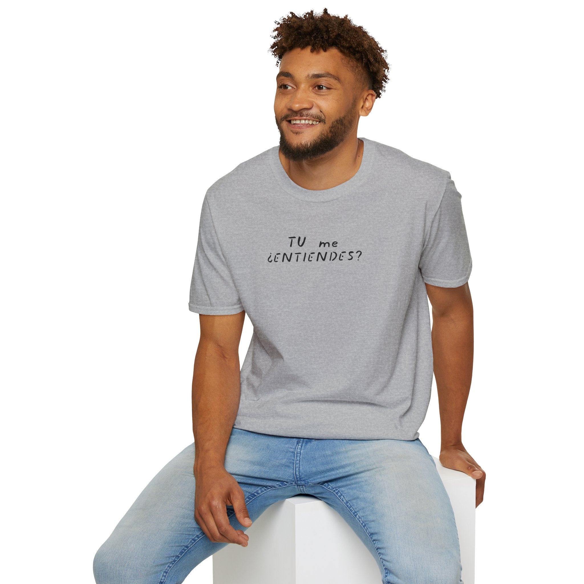 T-Shirt — "¿Tú Me Entiendes?" Puerto Rican Coquí Hat Graphic
