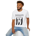 Puerto Rico Script T-Shirt — Elegant Patriotic Island Pride Tee