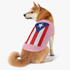 Pet Tank Top — "We're Here We're Proud" Football Trophy Design