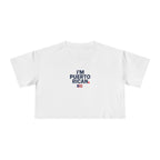I'm Puerto Rican Crop Tee — Women's Puerto Rican Pride Top