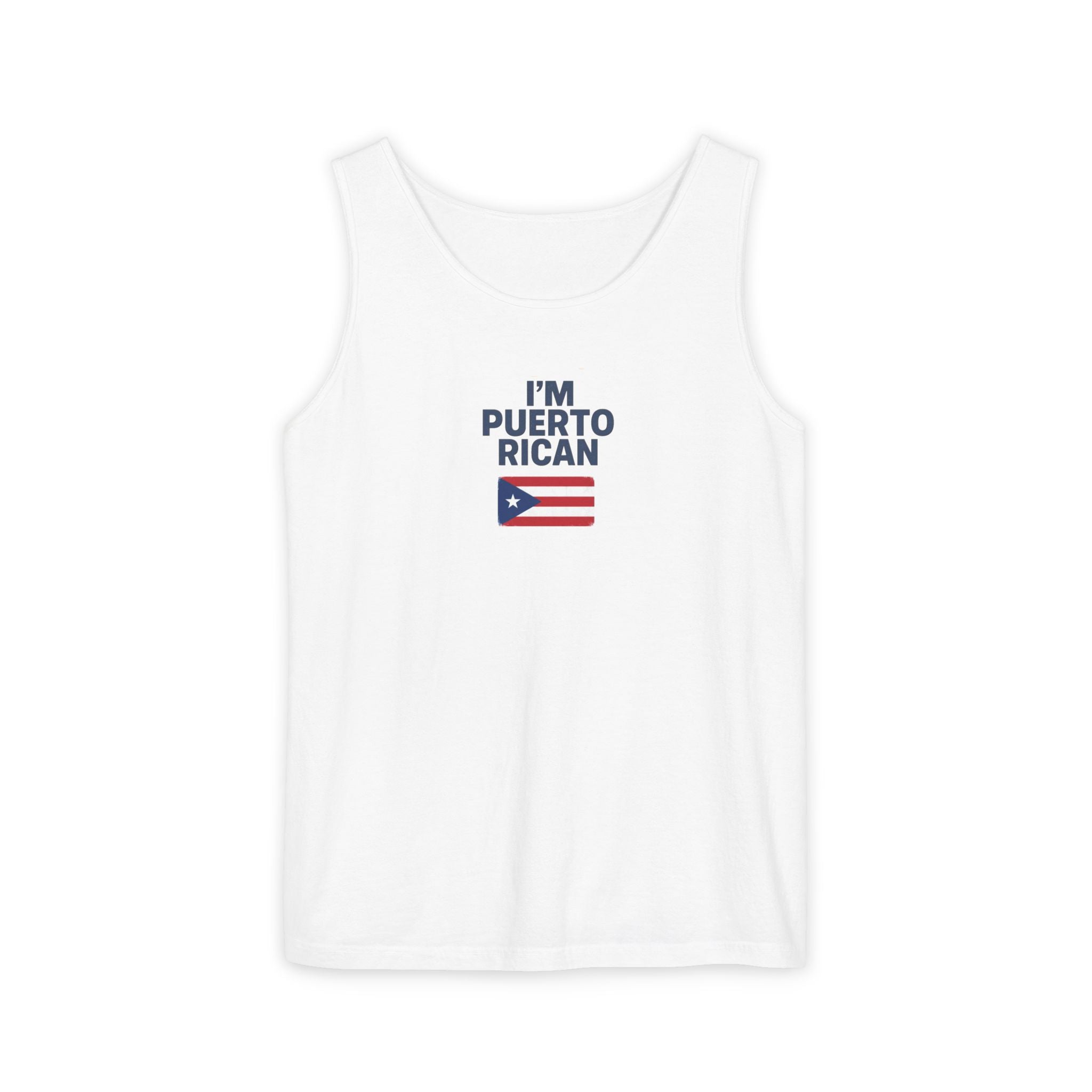 Puerto Rican Flag I'm Puerto Rican Tank Top