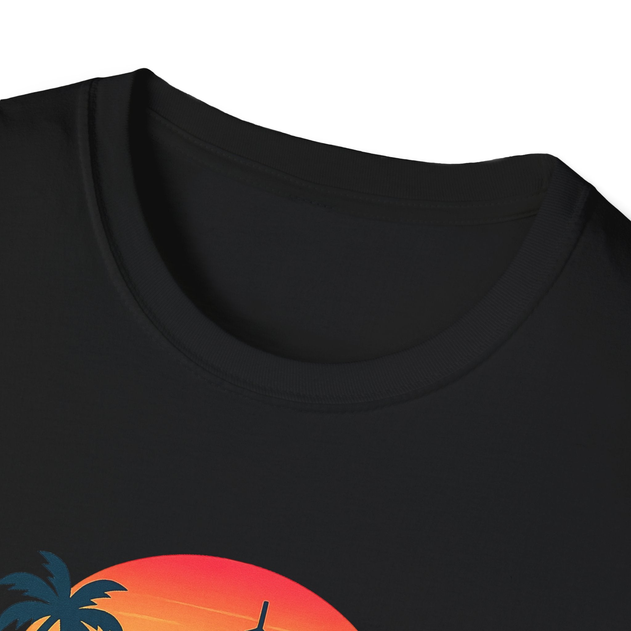 T-Shirt — Miamirican Miami Skyline with Puerto Rican Flag Graphic