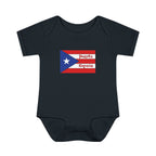 Infant Bodysuit - Puerto Rican Flag "Puerto Riqueña" Baby Onesie