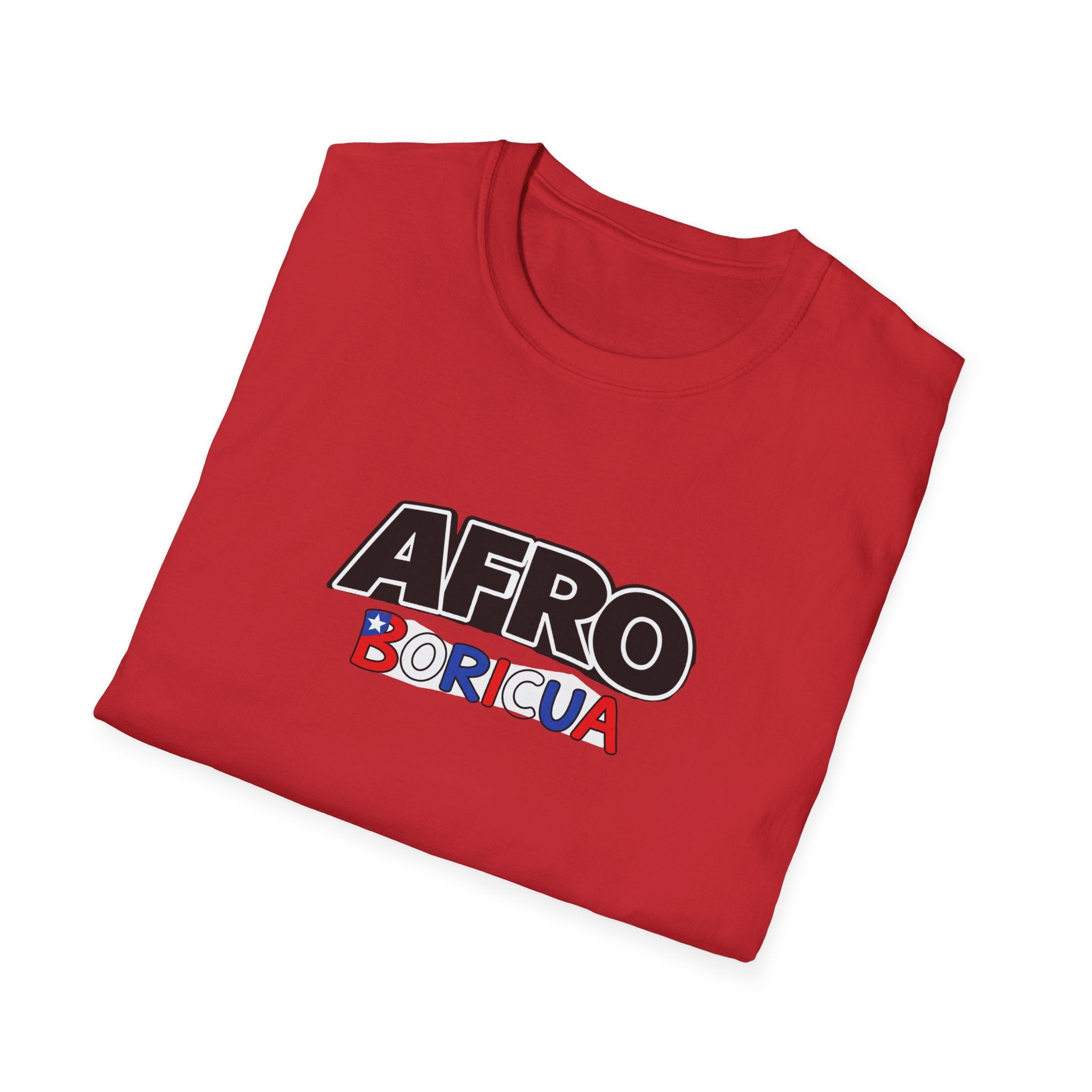 Afro Boricua T-Shirt — Puerto Rican Flag Pride Tee