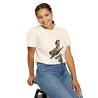 Vintage Space Cat T-Shirt — Retro Astronaut Kitty Graphic Tee