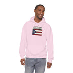 Boricua Bowl Hoodie — Puerto Rican Flag Football Logo Sweatshirt
