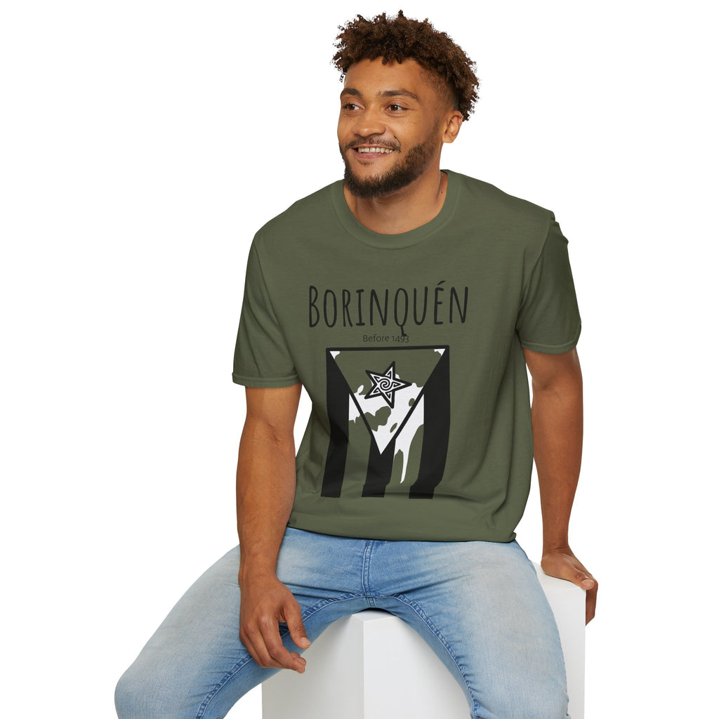 Puerto Rico Script T-Shirt — Elegant Patriotic Island Pride Tee