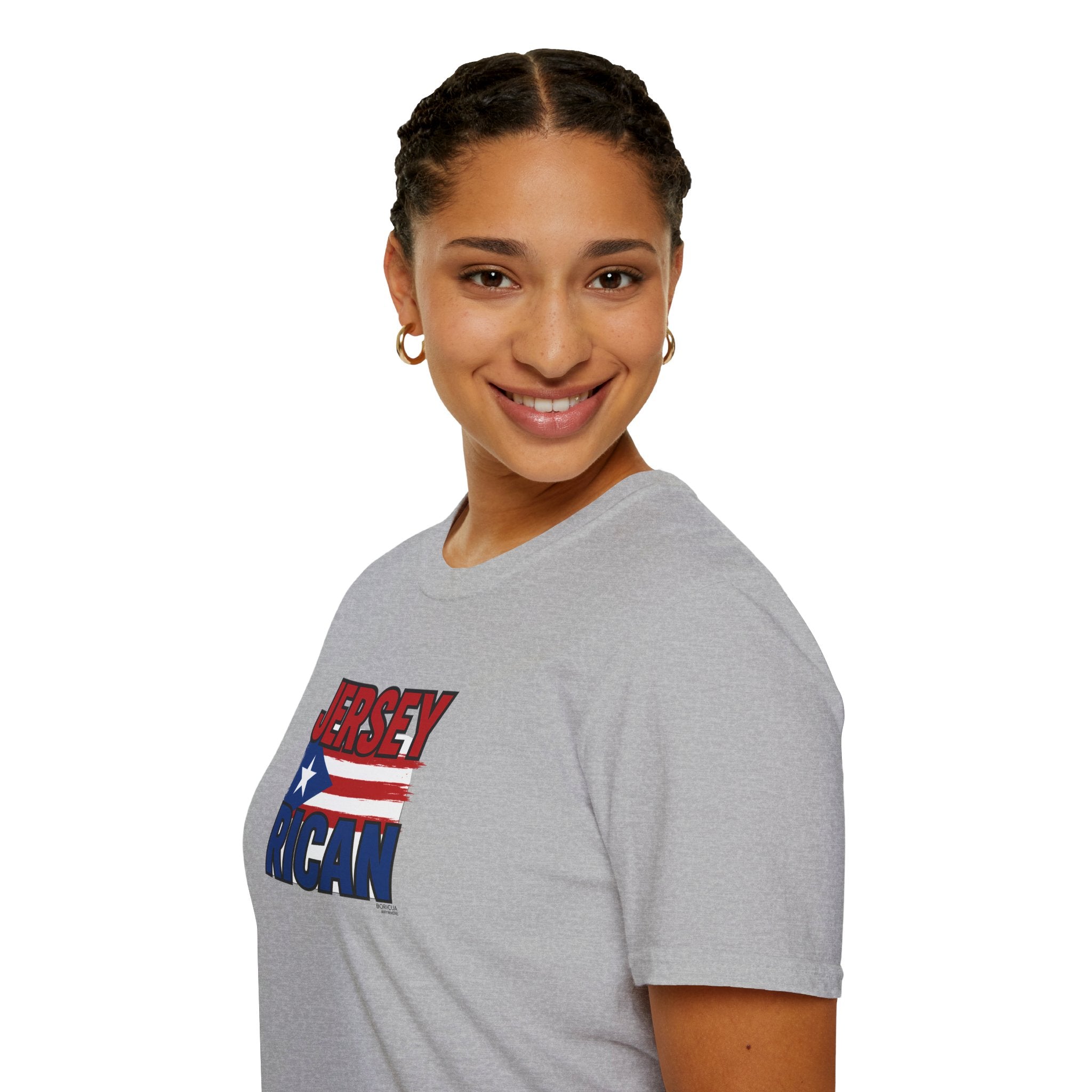 Jersey Rican T-Shirt – Puerto Rican Flag Graphic Tee for New Jersey Natives
