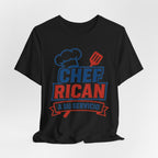 Unisex Puerto Rican Chef Short Sleeve Tee