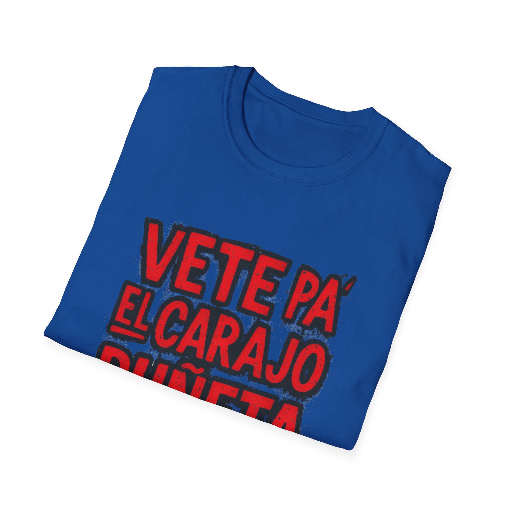 T-Shirt — "Vete Pa' El Carajo Puñeta" Puerto Rico Flag Graphic
