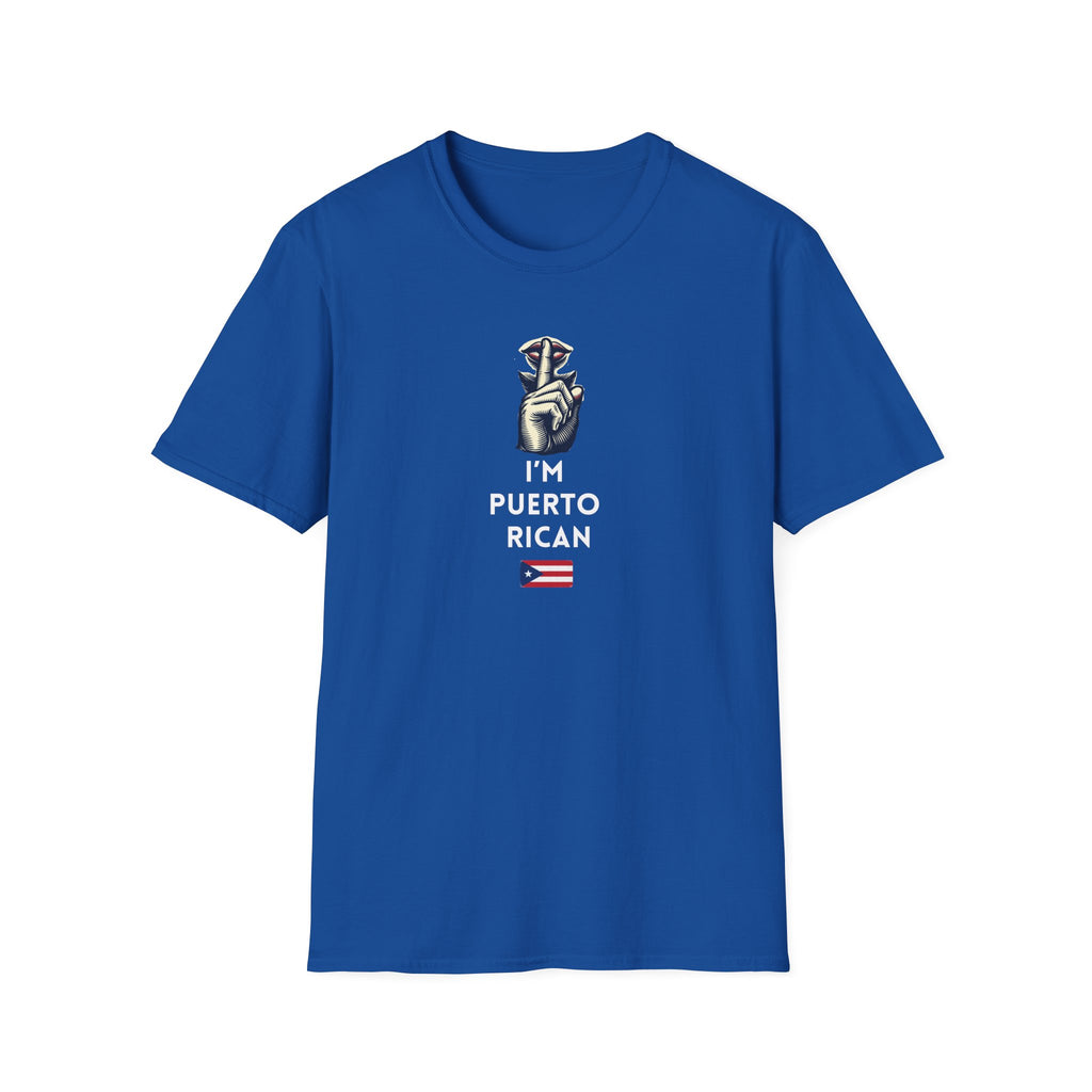 Shh I’m Puerto Rican T-Shirt — Subtle Puerto Rican Pride Tee