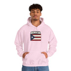 Boricua Bowl Hoodie — Puerto Rican Flag Football Logo Sweatshirt