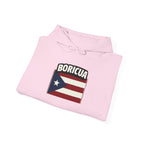 Boricua Bowl Hoodie — Puerto Rican Flag Football Logo Sweatshirt