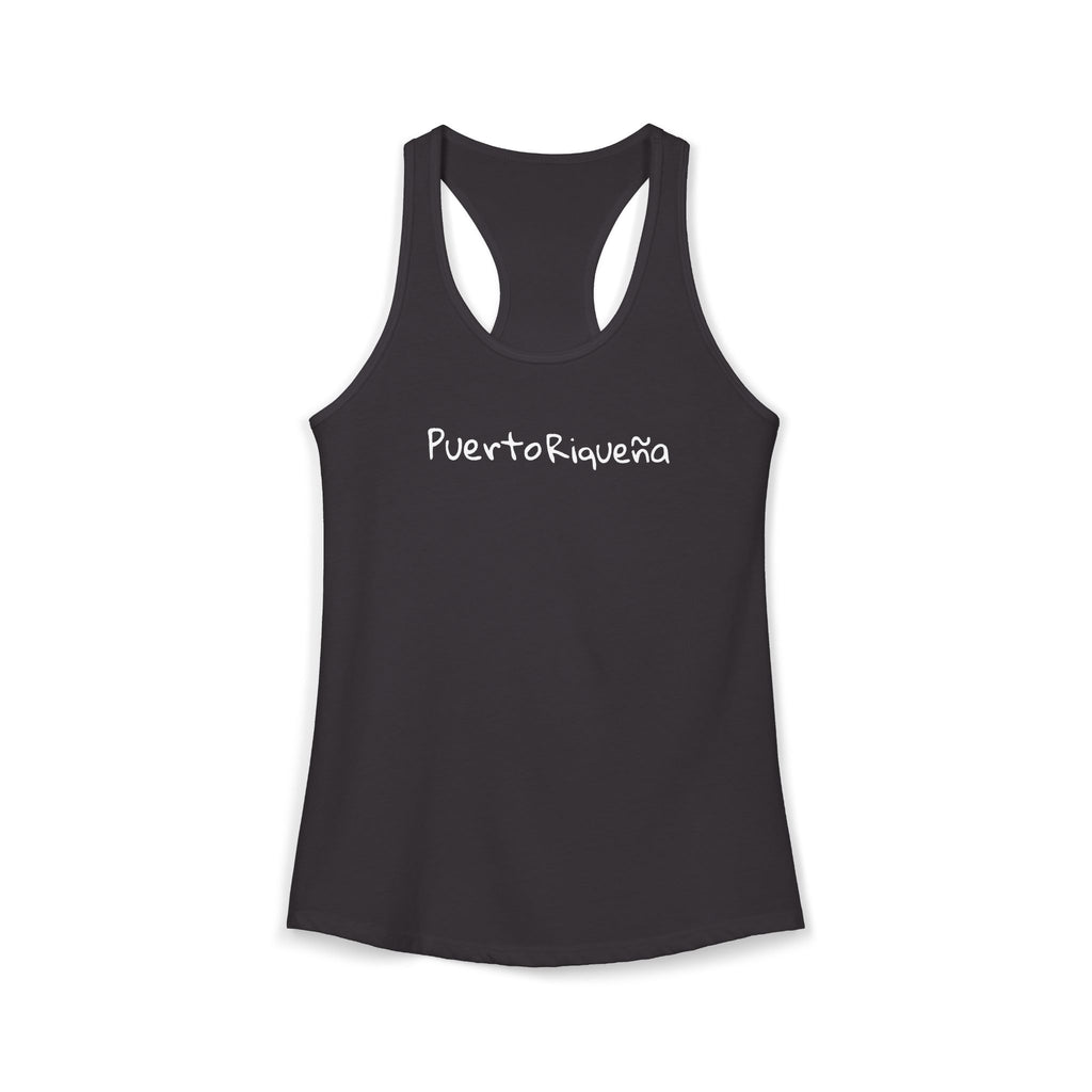 Women's Ideal Racerback Tank - Puerto Riqueña