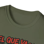 T‑Shirt — "El que va pa' Mayagüez vuelve otra vez" Puerto Rico Flag Tee