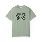 Embuste Eyes Graphic T-Shirt — Bold Script & Star-Spangled Eye Design