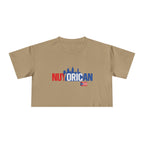 Nuyorican Crop Tee — Puerto Rican Pride NYC Skyline Graphic