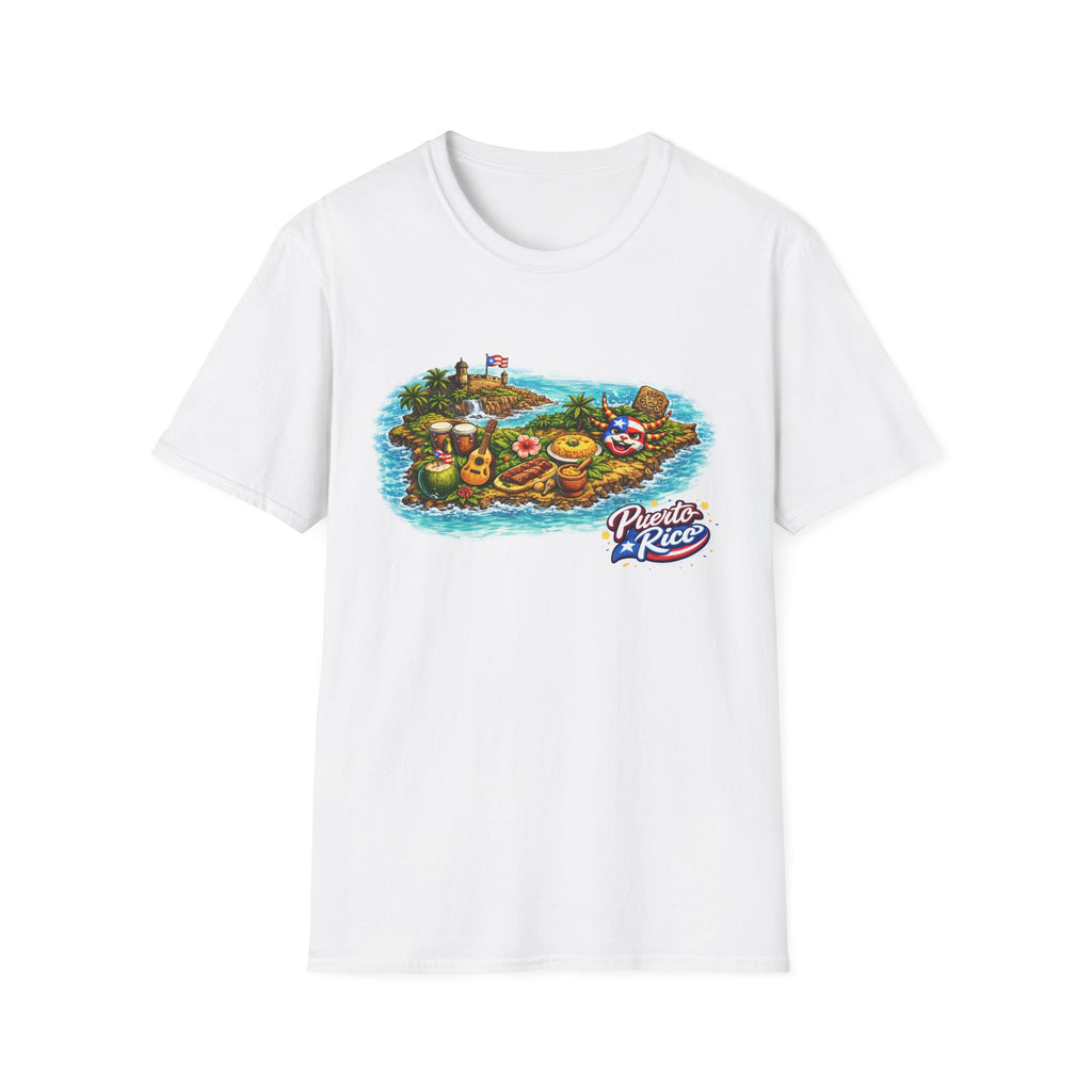 Pirate Rice Island Graphic T-Shirt — Tropical Pirate Crew Tee