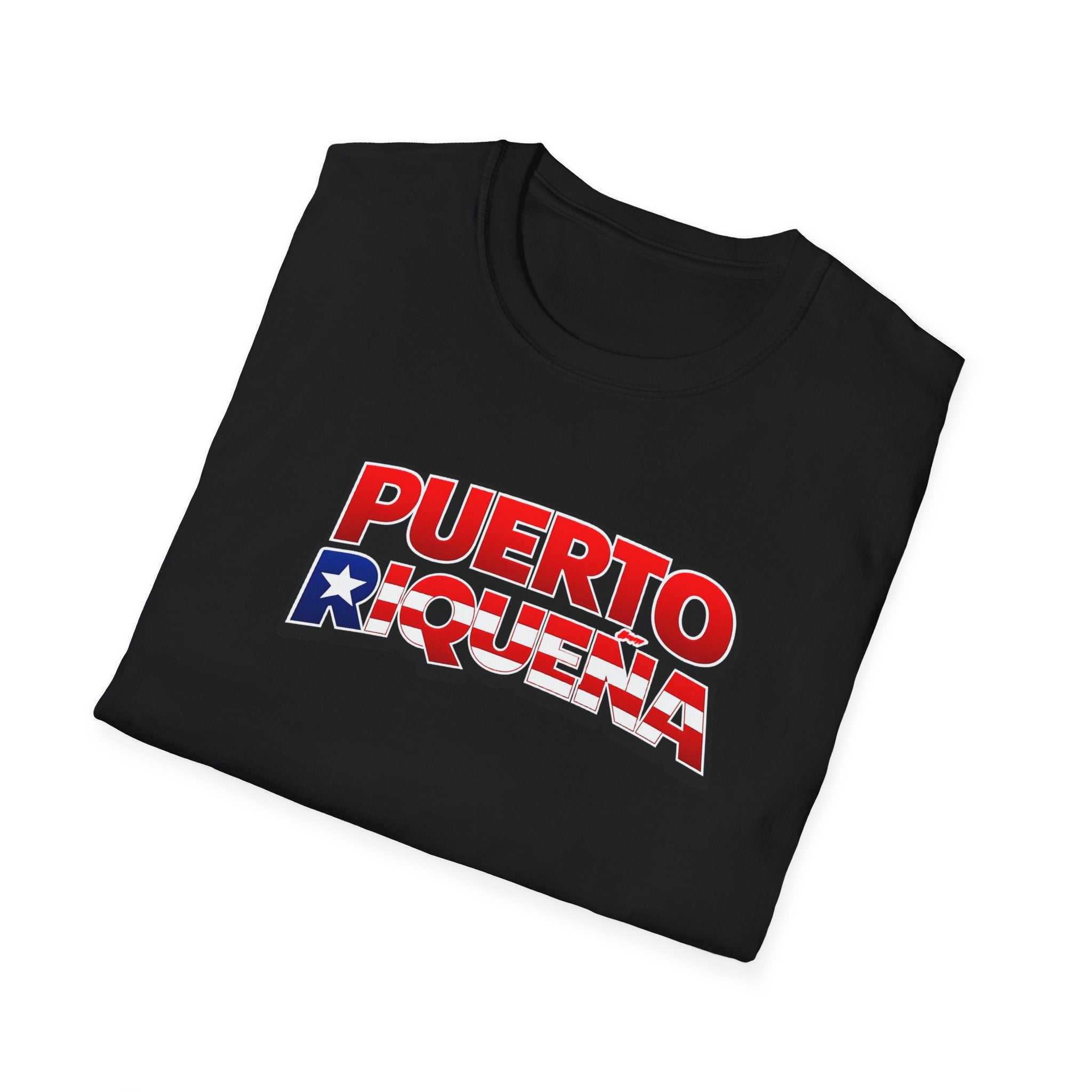 Puerto Buena Puerto Rico Flag Graphic T-Shirt