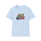 Cali Rican T-Shirt — Retro Puerto Rico Flag Script Tee