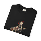 Vintage Space Cat T-Shirt — Retro Astronaut Kitty Graphic Tee