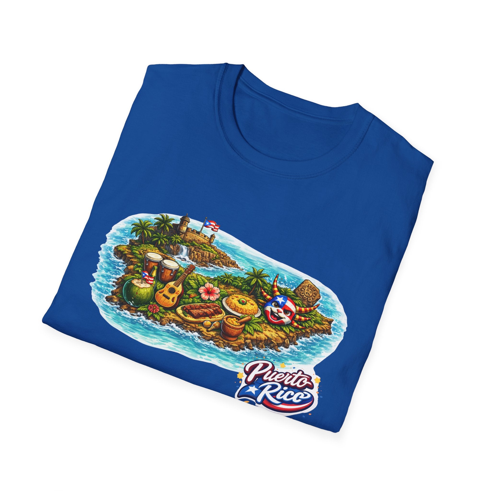 Pirate Rice Island Graphic T-Shirt — Tropical Pirate Crew Tee