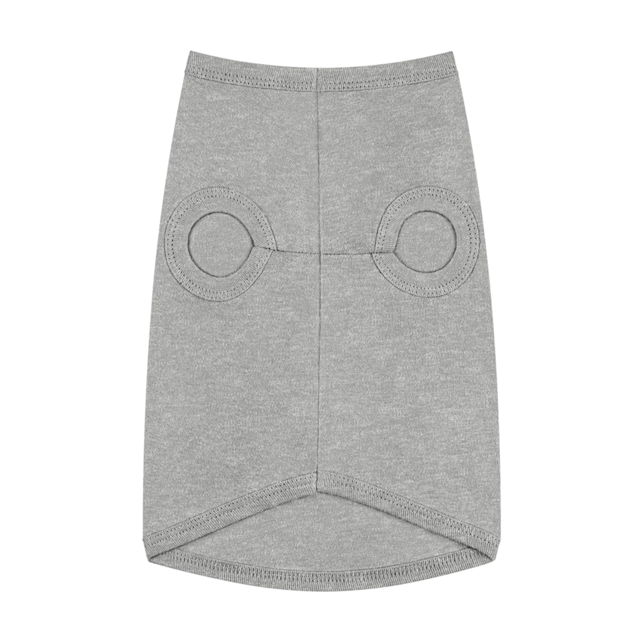 Pet Tank Top — "We're Here We're Proud" Football Trophy Design