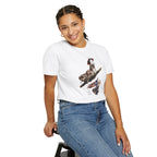 Vintage Space Cat T-Shirt — Retro Astronaut Kitty Graphic Tee
