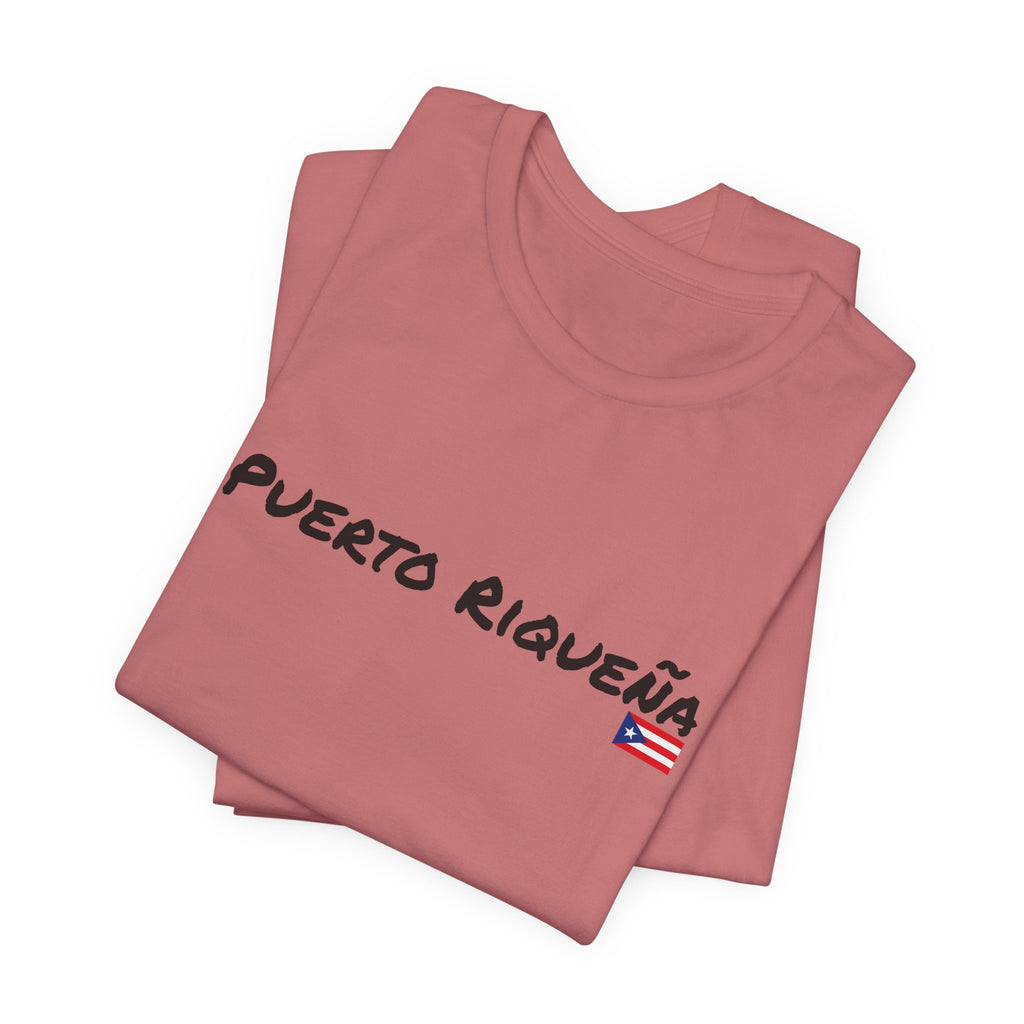 PuertoRiqueña Tee — Puerto Rican Pride Graphic T-Shirt