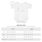 Nuyorican Baby Bodysuit – NYC Skyline Infant Onesie (Red & Blue)