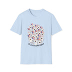 De La Isla Somos Todos T-Shirt — Puerto Rican Pride Flag Cartoon Crew Tee