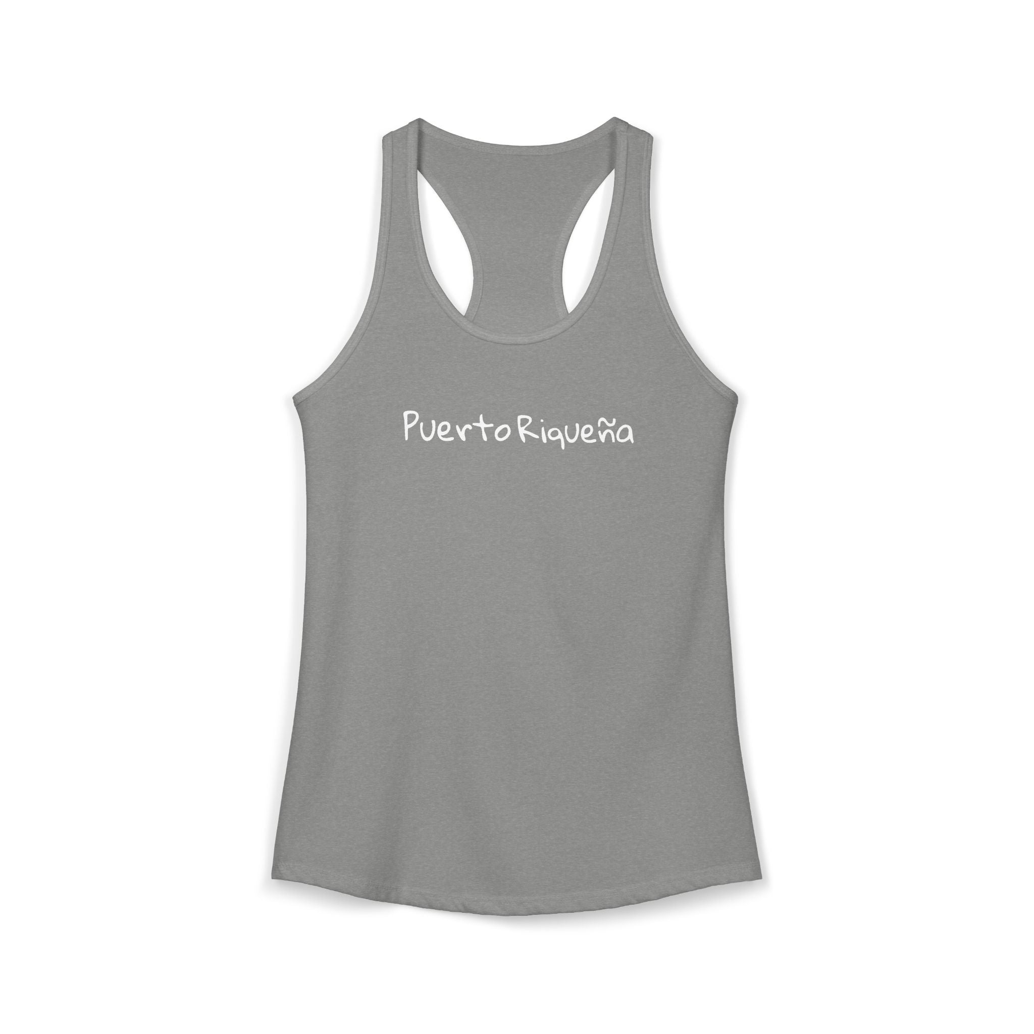 Women's Ideal Racerback Tank - Puerto Riqueña