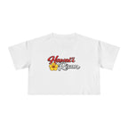 Hawaiian Rican Crop Tee — Floral Island Pride Women’s Top