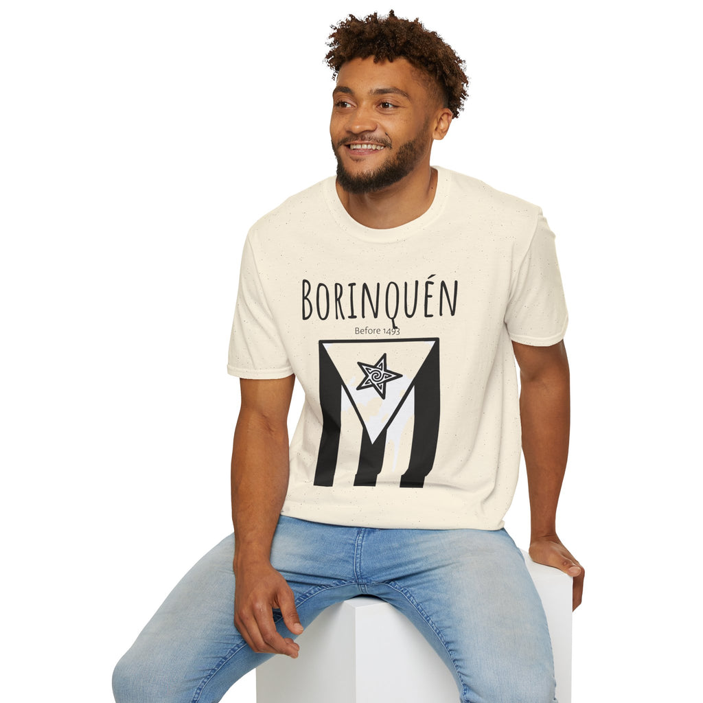 Puerto Rico Script T-Shirt — Elegant Patriotic Island Pride Tee