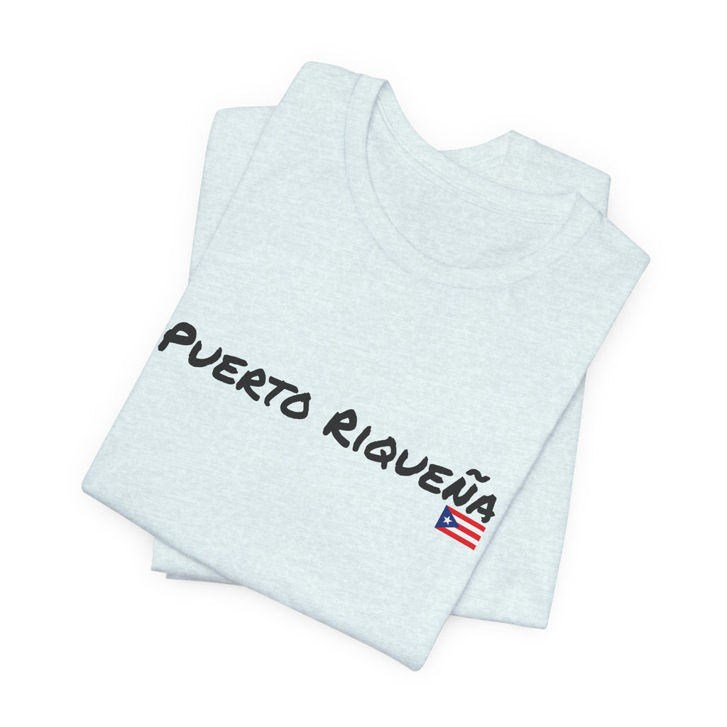PuertoRiqueña Tee — Puerto Rican Pride Graphic T-Shirt