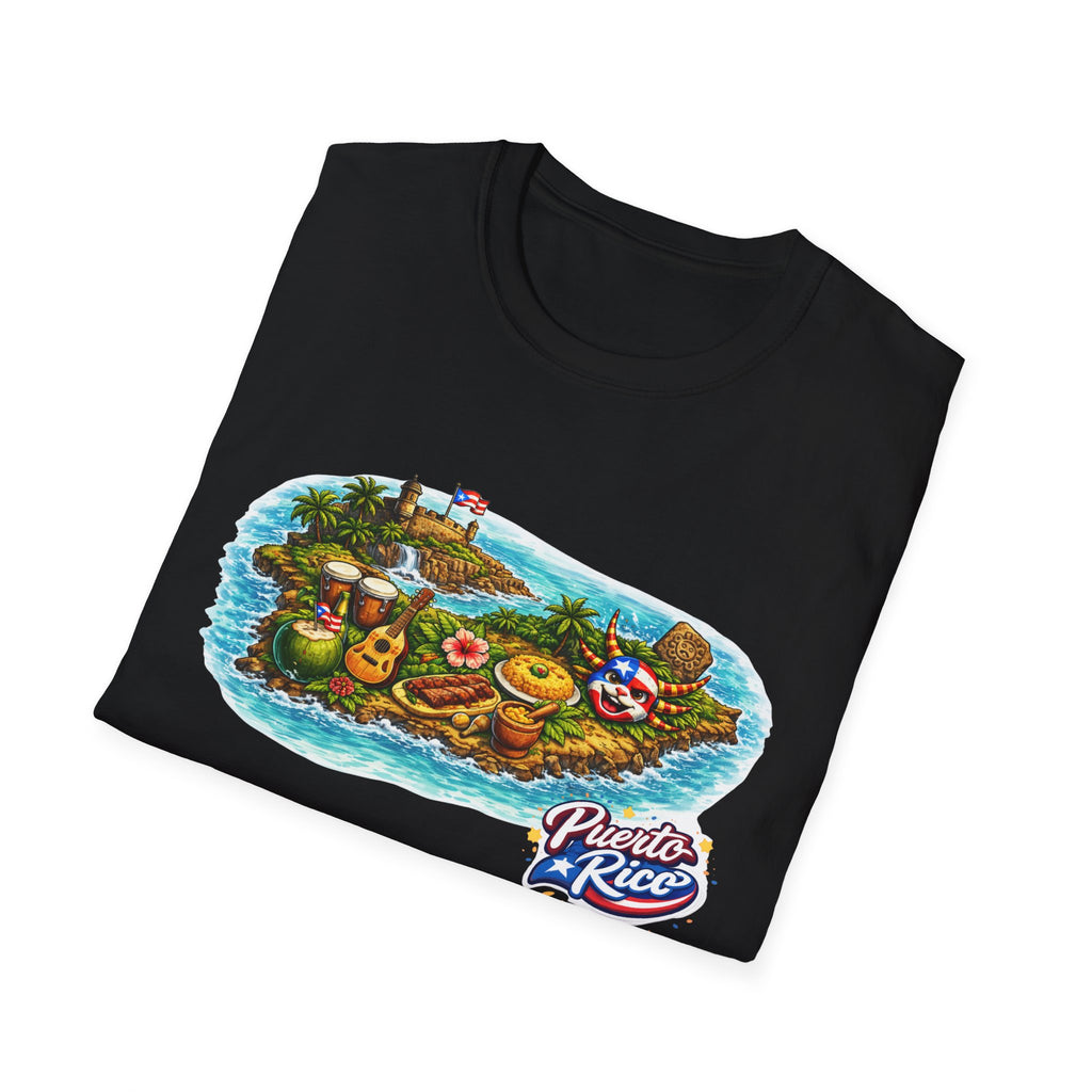 Pirate Rice Island Graphic T-Shirt — Tropical Pirate Crew Tee
