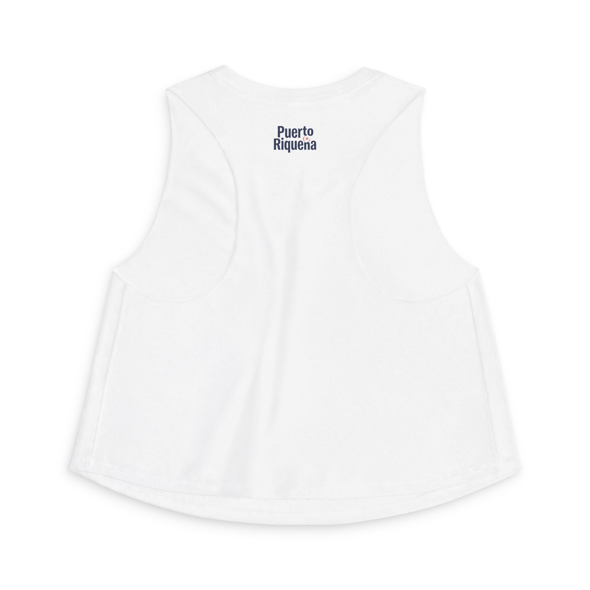 Puerto Rican Flag Crop Top — Vintage Boricua Pride Women's Tank