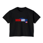 Bronx Rican Women's Boxy Tee – Puerto Rican Pride Skyline Shirt