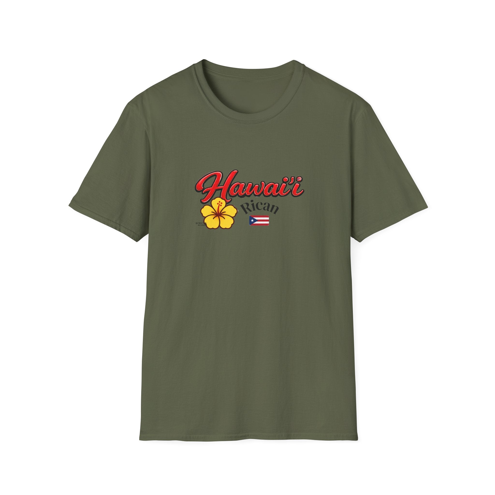 Hawai’i Rican T-Shirt – Floral Island Pride Tee