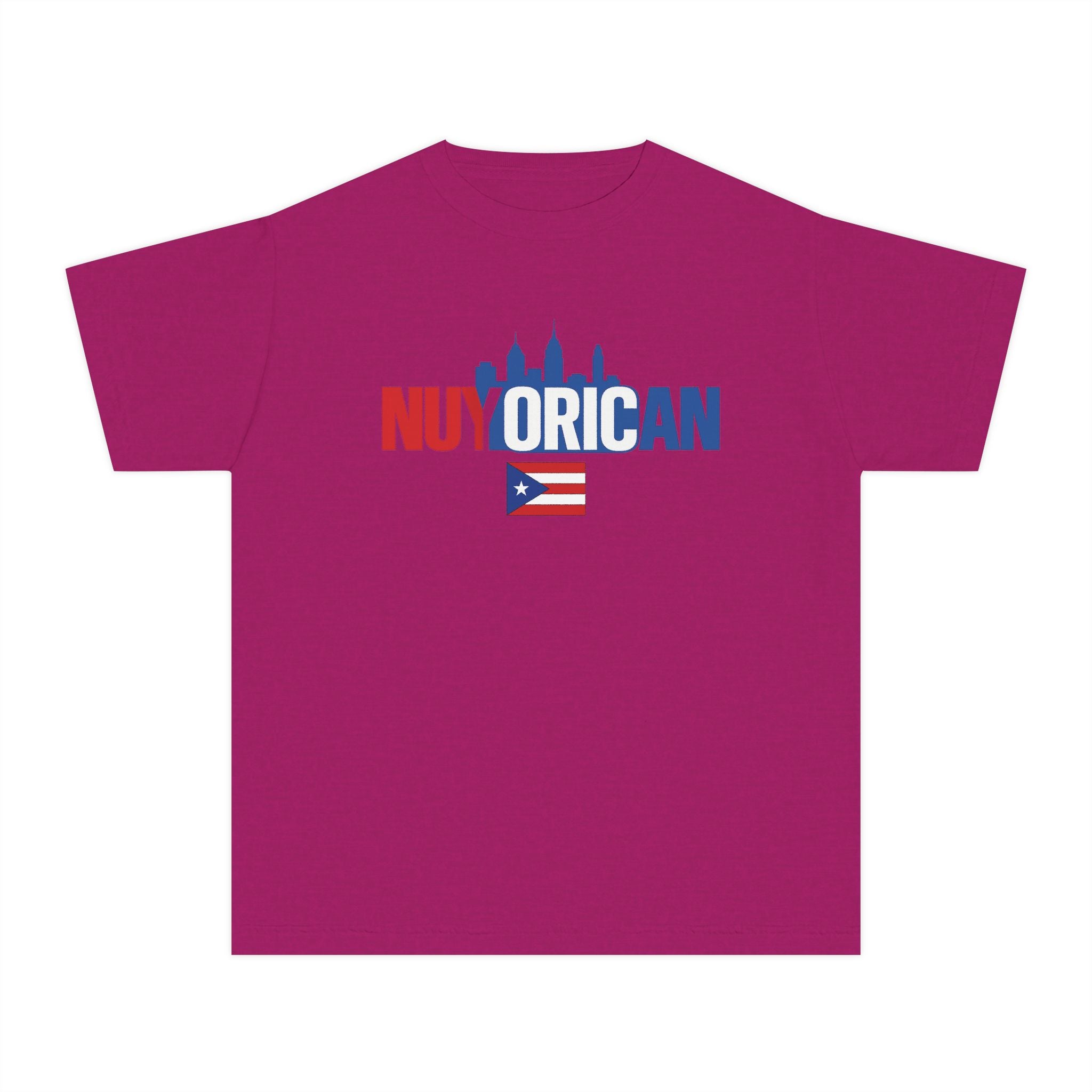 Nuyorican Youth Tee – Puerto Rican Pride Skyline T-Shirt
