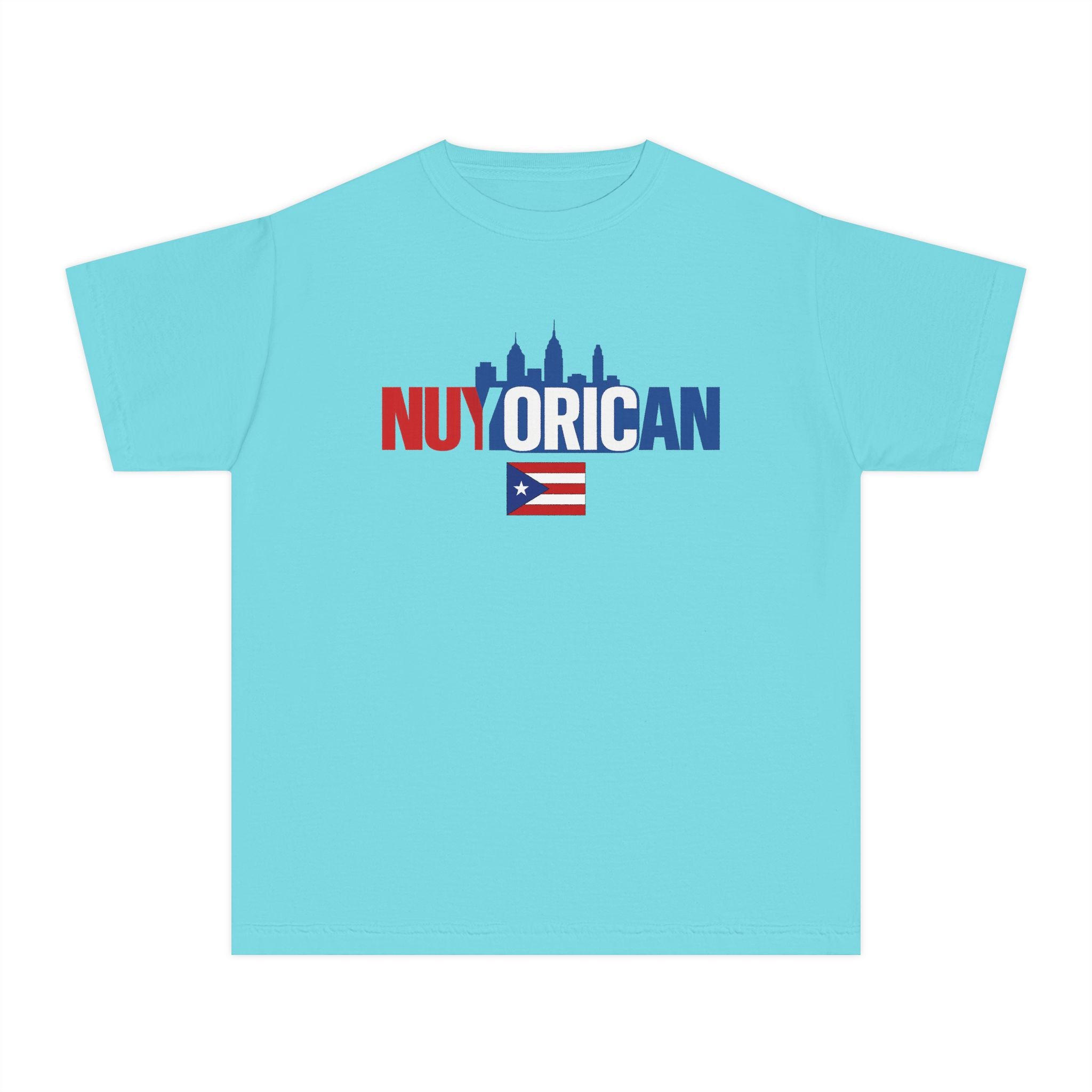Nuyorican Youth Tee – Puerto Rican Pride Skyline T-Shirt