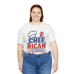 Unisex Puerto Rican Chef Short Sleeve Tee