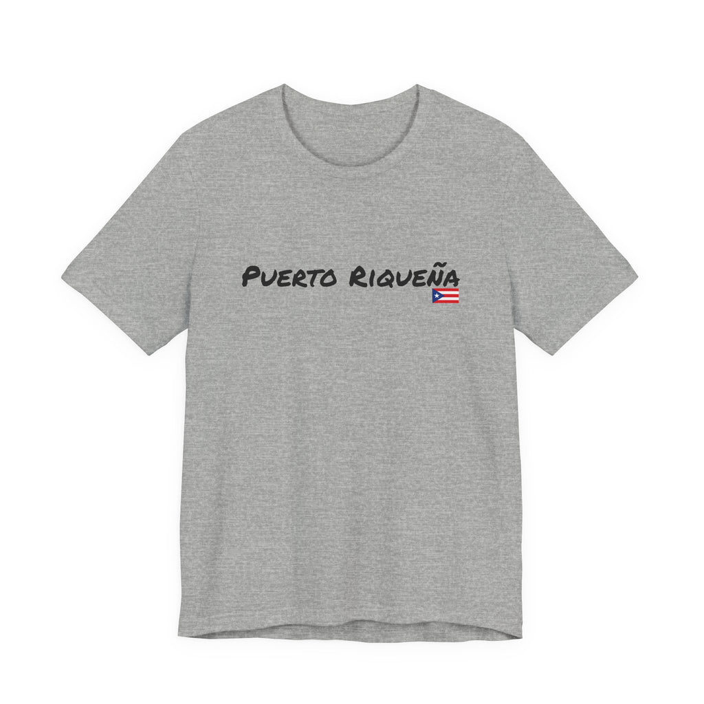 PuertoRiqueña Tee — Puerto Rican Pride Graphic T-Shirt