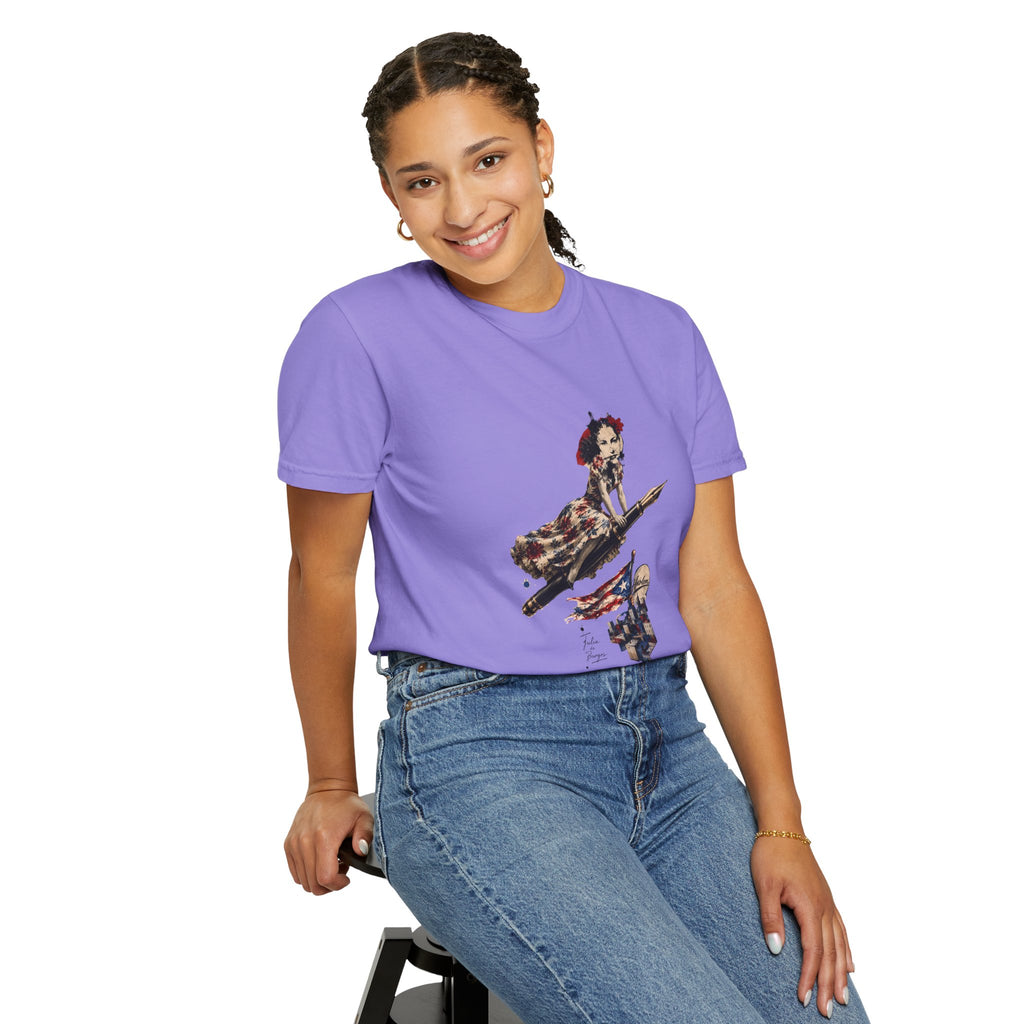 Vintage Space Cat T-Shirt — Retro Astronaut Kitty Graphic Tee