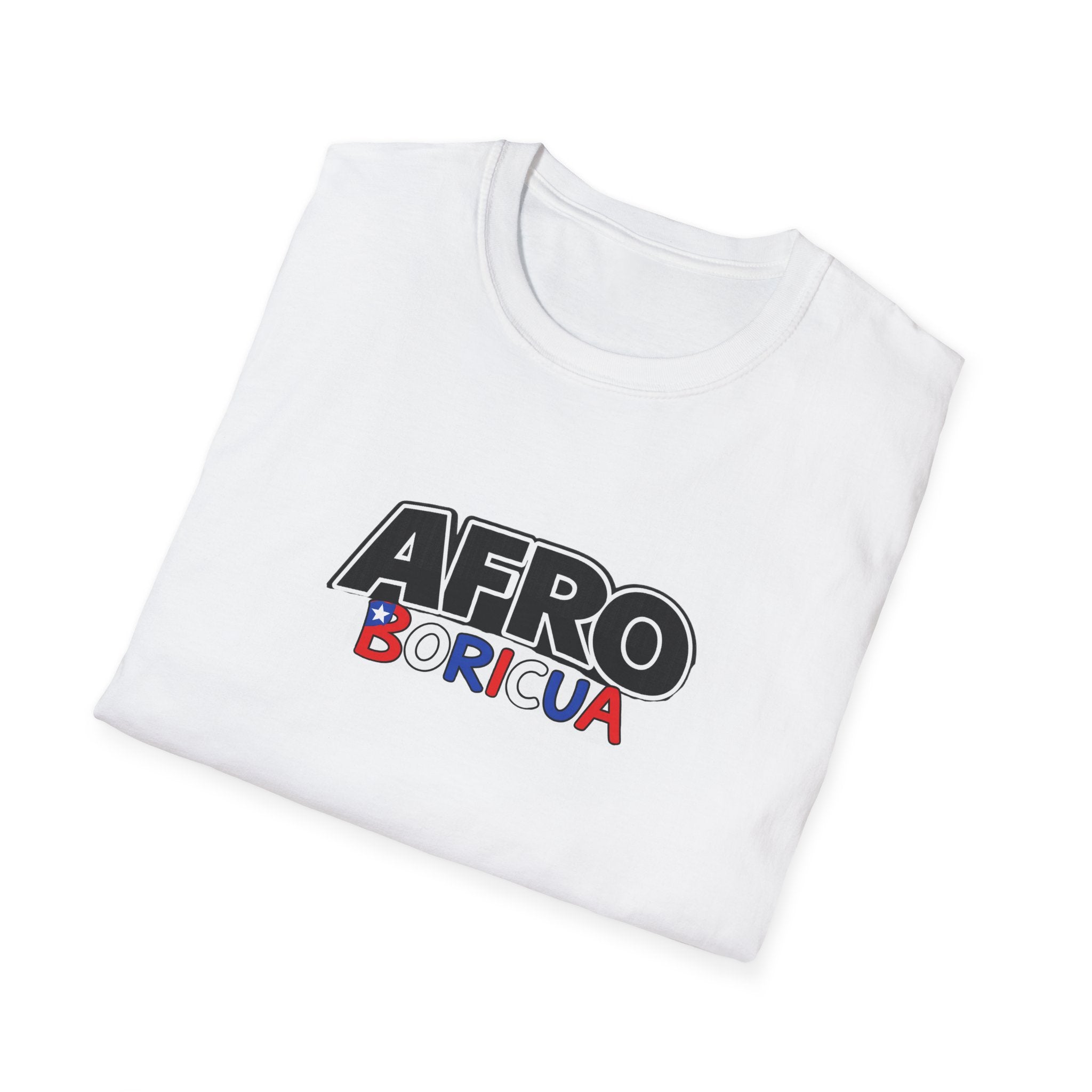 Afro Boricua T-Shirt — Puerto Rican Flag Pride Tee
