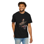 Vintage Space Cat T-Shirt — Retro Astronaut Kitty Graphic Tee