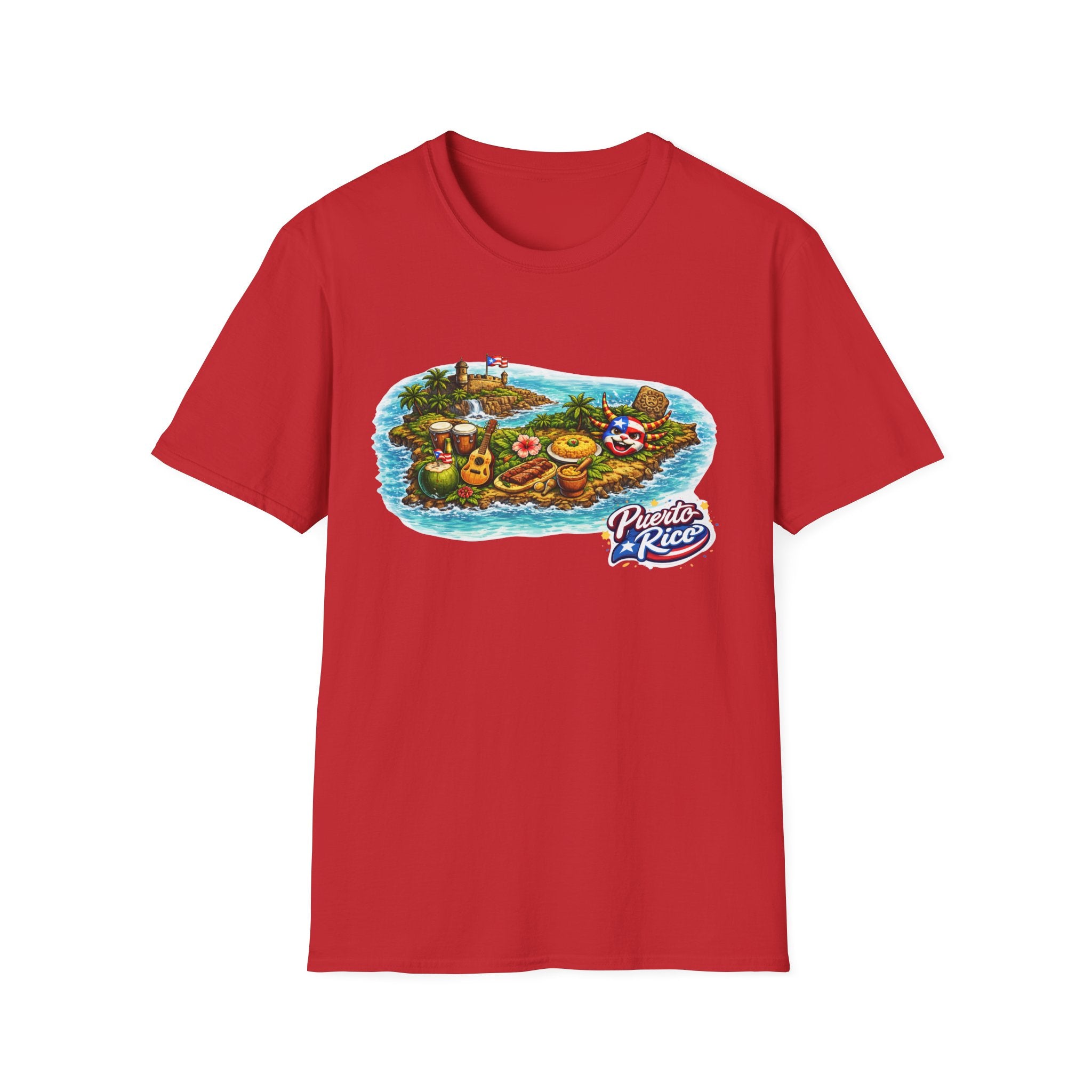Pirate Rice Island Graphic T-Shirt — Tropical Pirate Crew Tee